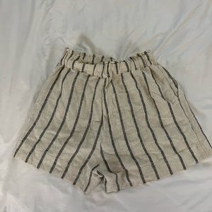 linen shorts